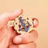 ROBOTIME Rokr 3D Holzpuzzle RybYsk Schiff mit Pendel 161 Produktbild-Vorschau 8