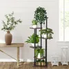Pflanzenständer im Loft-Stil - 132 cm - Mehrstöckiges Produktbild-Vorschau 2