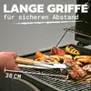 Set di posate da barbecue con manici in legno - Con borsa Anteprima dell’immagine prodotto 2