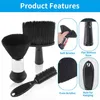 3 Stück Friseurbürste, Nackenpinsel Set, Friseur Bürste, Produktbild-Vorschau 2