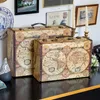 HMF Deko Koffer aus Holz mit Deckel und Ledergriff, Produktbild-Vorschau 10
