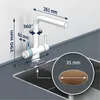 Brita Edelstahl Rechteckige 3-wege-system-küchenarmatur Mit Produktbild-Vorschau 6