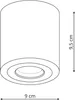 Reflektor spot Faro czarny 1xGU10x50W metal wym:9,5x9x9cm Podgląd zdjęcia produktu 3