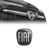 Fiat 3D nálepka náhradný diel logo čierna pre 500L Náhľad obrázku produktu 2