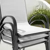 Avestar Gartenstühle 4er Set, Stapelstühle, hochdichtes Produktbild-Vorschau 9