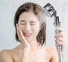 Sprchová hlavica s turbo nabíjačkou Herzberg modrá Náhľad obrázku produktu 9