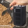 VOUNOT® Metall Pelletbehälter mit Rollen, 55 kg Pelletbox, Produktbild-Vorschau 3