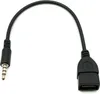 SYSTEM-S Audio USB Kabel 20 cm 3,5 mm Klinke Stecker zu 2.0 Produktbild-Vorschau 1
