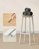 A stool with dumbbells on top, shown with close-ups of its features. Náhled obrázku produktu
