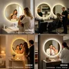 S'AFIELINA Miroir Salle de Bain LED Rond 70 cm avec Voir les images du produit 14