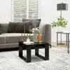 vidaXL Beistelltisch Schwarz 50x50x35 cm Holzwerkstoff -  Produktbild-Vorschau 2