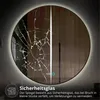 Lumoire® Badspiegel mit beleuchtung – 120 cm Rund – Mit Produktbild-Vorschau 10