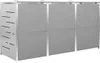 vidaXL Contenitore per rifiuti da 3 tonnellate 207x77,5x115 Anteprima dell’immagine prodotto 7