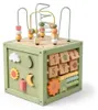 Laavir Holz-Aktivitätswürfel Baby Mintgrün - Montessori Produktbild-Vorschau 1