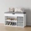 Mondeer Banc à chaussures avec assise, rangement pour Voir les images du produit 12