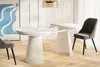 Mesa Comedor Extensible Nero, Patas Metálicas, Mesa de Vista previa de la imagen del producto 4