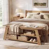 Banc de rangement pour chaussures Wanbor de 160 cm, idéal Voir les images du produit 13