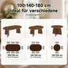 Flieks Esstisch Ausziehbar 100/140/180x100 cm, Produktbild-Vorschau 7