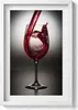 Ein Glas Wein– Wandbild mit Rahmen – Gerahmtes Bild  – Produktbild-Vorschau 1