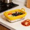 Glas Auflaufform Airfryer mit Silikongriffen für Ninja Produktbild-Vorschau 5