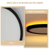 ZMH Deckenlampe LED Deckenleuchte Flach Schlafzimmerlampe Produktbild-Vorschau 8