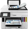 A white Canon MAXIFY GX 7050 Multifunktionsdrucker is shown from the front. Produktbild-Vorschau