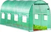 Szklarnia tunel ogrodowy foliowy 4x2x2 m 8 m² metalowy Podgląd zdjęcia produktu 13