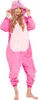 Nikcorp Jumpsuit Pyjama Damen Kinder Onesie Figur Rosa S Produktbild-Vorschau 4