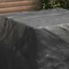 vidaXL Möbelbezug Uni Schwarz 116 x 100 x 120 cm 210D Produktbild-Vorschau 4