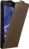 Cadorabo Hülle für Sony Xperia Z2 Schutz Hülle in Braun Produktbild-Vorschau 1