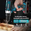 21V Akkuschrauber mit 2 Akkus 1500mAh & Ladegerät, Produktbild-Vorschau 2