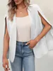 Damen-Blazer im Cape-Stil mit geschlitzten Ärmeln und Produktbild-Vorschau 2