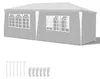 ISOISL Pavillon 3 x 6 m Weiß Partyzelt Gartenpavillon mit Produktbild-Vorschau 14