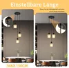 Lampada a sospensione ZMH, vetro, 3 luci, rotonda, attacco Anteprima dell’immagine prodotto 7
