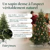 FAIRYTREES Sapin artificiel 220 cm 100 % PE vert foncé | Voir les images du produit 3