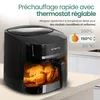 Emerio Airfryer XL AF-129622.1 – 1800W – 7,2 litres – 40 °C Voir les images du produit 3