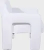 HOMLA Fotel PELLE Biały 68x69x75 cm Podgląd zdjęcia produktu 4