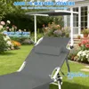 Arvioo Sonnenliege klappbar 2x, Gartenliege mit Dach, Produktbild-Vorschau 6
