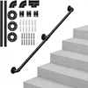 Handlauf für Treppen, 150cm Treppengeländer, Wandhandlauf Produktbild-Vorschau 1