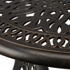 Relaxdays Gartentisch mit Schirmloch, antike Optik, Produktbild-Vorschau 9