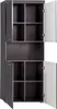 trendteam Bad Hochschrank Amanda Grau Melamin/Agave grau Produktbild-Vorschau 2