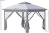 Outsunny Pavillon 3,3x3,3m, wasserabweisend Winterfest Produktbild-Vorschau 3