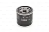 A black oil filter with silver and gray metal parts, shown in a studio shot against a white background. Produktbild-Vorschau