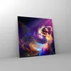 Bilder auf glas - Schönheit Disco Mode Make-up - 30x30cm - Produktbild-Vorschau 4