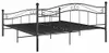 vidaXL Bett Schwarz Metall 140x200 cm Produktbild-Vorschau 4