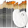 Tritart Zestaw pdzli 25 sztuk - Zestaw pdzli syntetycznych Podgląd zdjęcia produktu 1