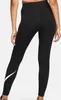 Nike W Nsw Nk Clsc Gx Hr Tght Swsh Black/White M Produktbild-Vorschau 10
