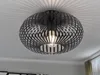 Trio Leuchten Johann Deckenleuchte Ø30cm 60W Schwarz Produktbild-Vorschau 1