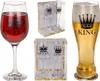 KING & QUEEN - Sklenice na víno a hrnek na pivo - sada pro Náhled obrázku produktu 6