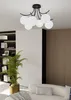 Luster Emibig 6xE14 40W BOSTON 6 BLACK/OPAL 1109/6 Náhľad obrázku produktu 4